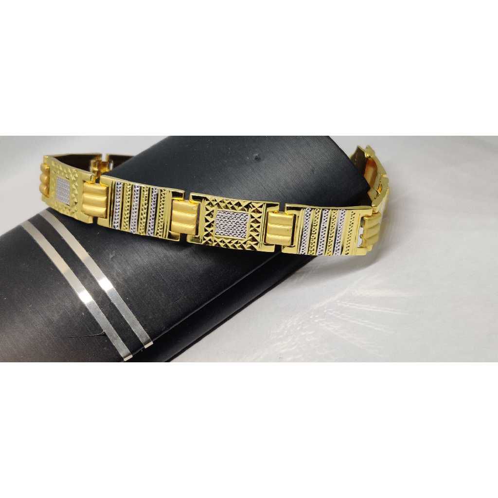 916 Gents  Fancy Gold Bracelet G-10709