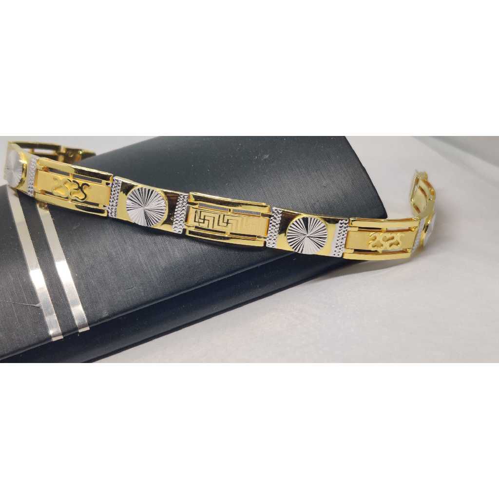 22k Gents Fancy Exclusive Bracelet G-11304