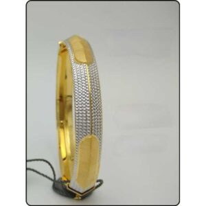 22k Mens Fancy Gold Kada G-5207