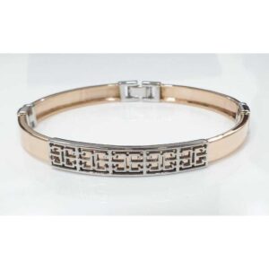 18k Gents Fancy Rose Gold Kada G-4324