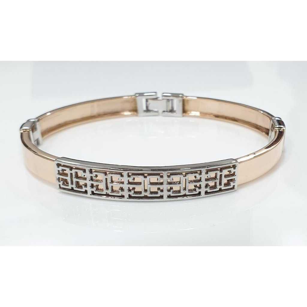 18k Gents Fancy Rose Gold Kada G-4324