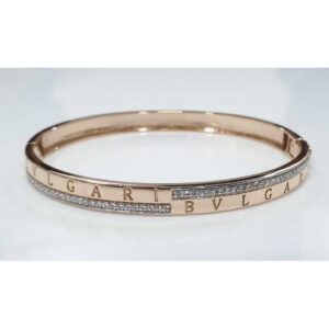 18k Gents Letter Rose Gold Kada G-4321