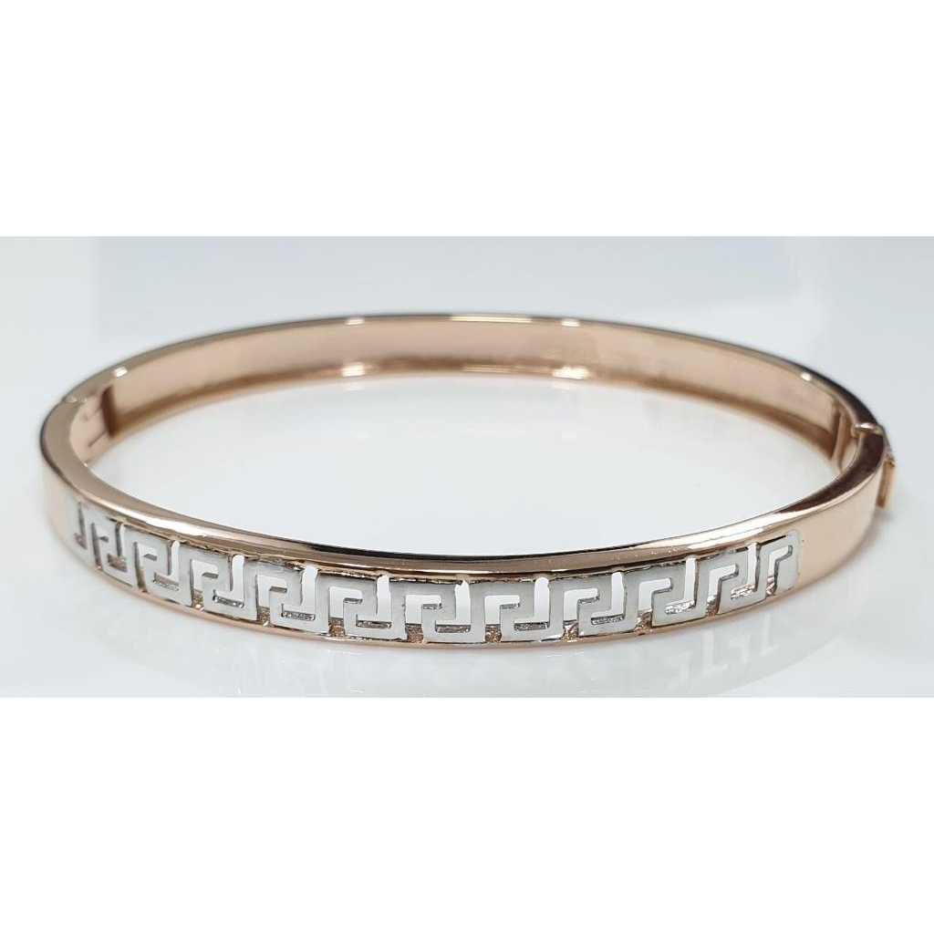 18k Mens Fancy Rose Gold Kada G-4320