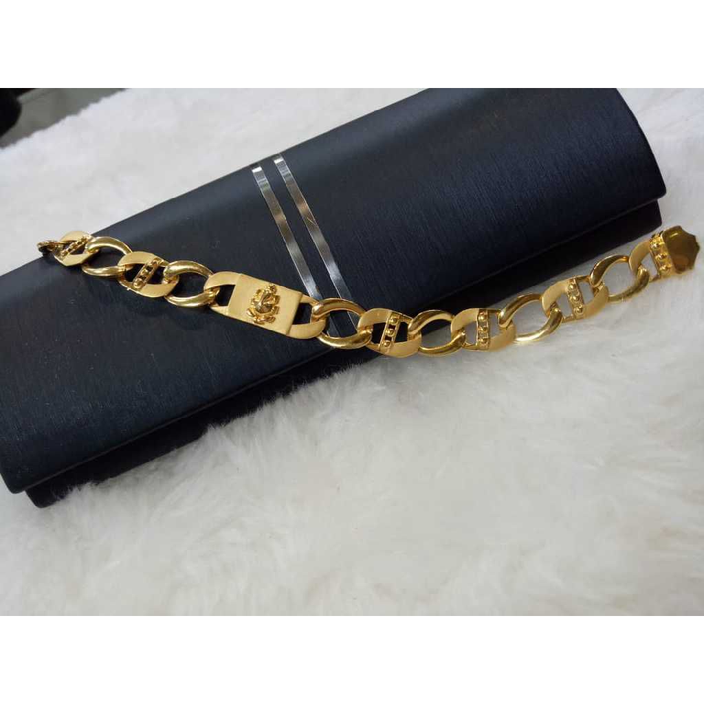 22k Mens Fancy Bracelet G-11256
