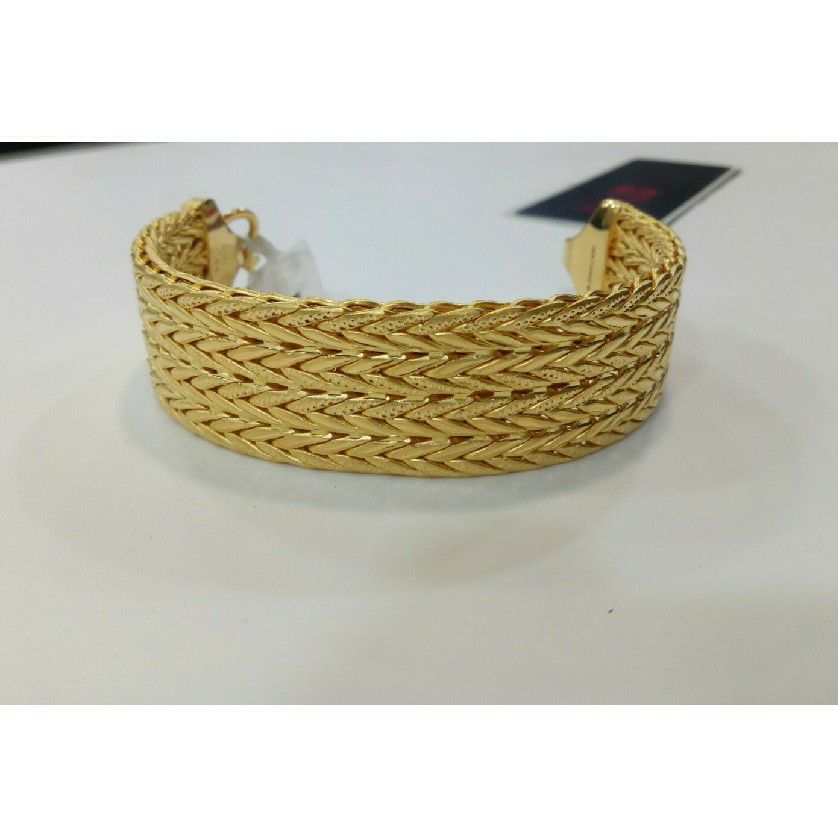 916 Gents Fancy Gold Bracelet G-9611