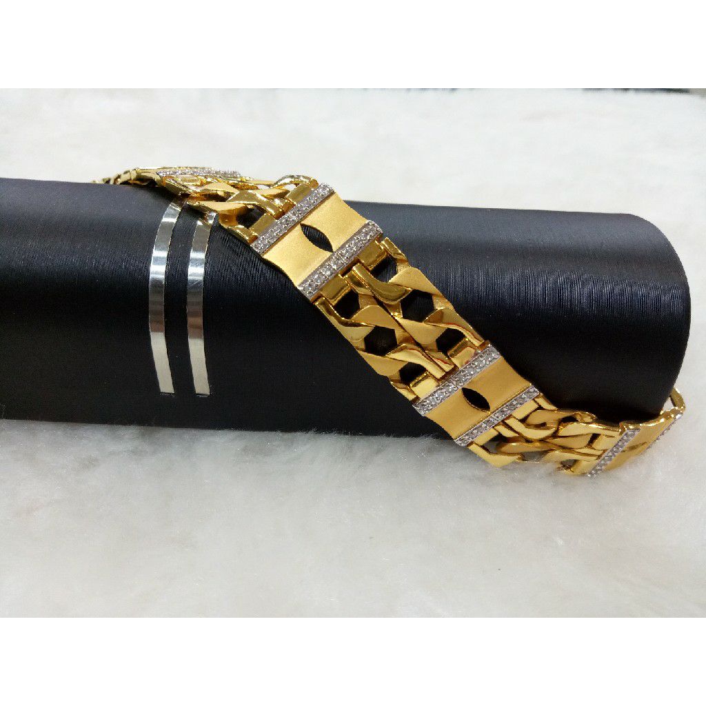 22k Gents Fancy Heavy Bracelet G-9608