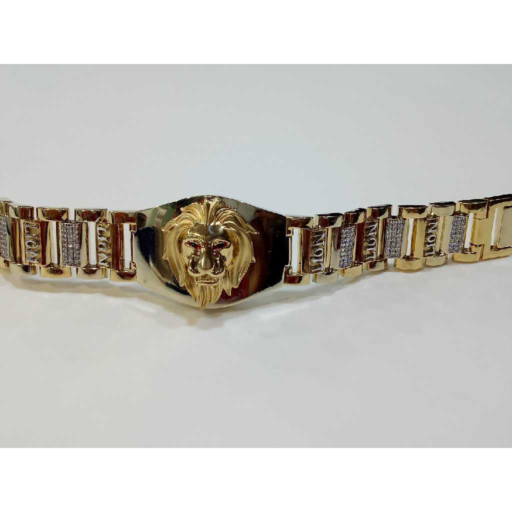 22k Gents Fancy Lion Lucky G-10454