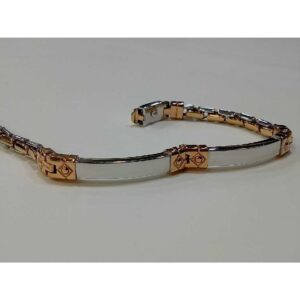 18k Men's Fancy Rose Gold Lucky G-10256