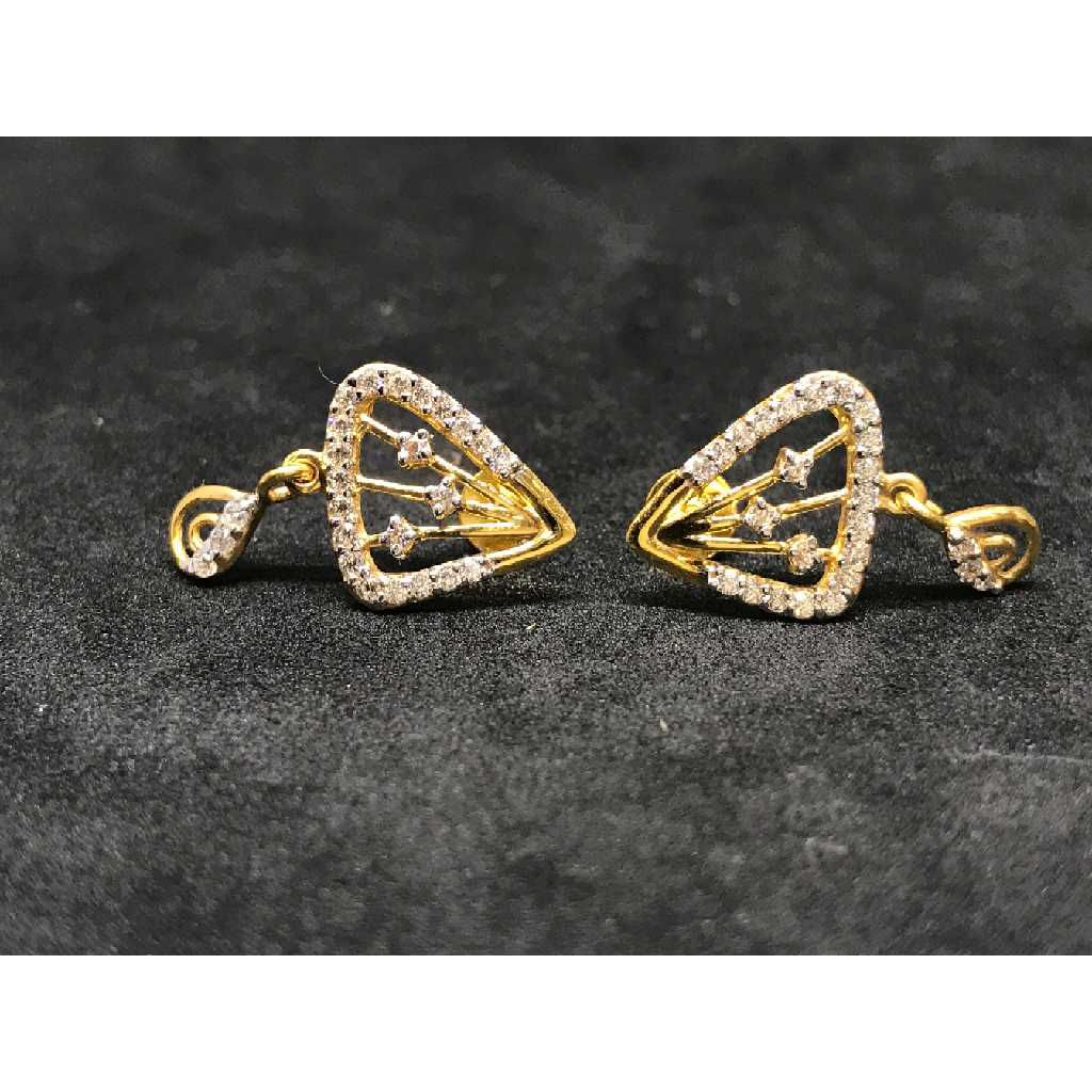 22k Ladies Fancy Earring E-61040