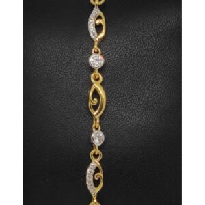 22k Ladies Single Stone Lucky K-51545