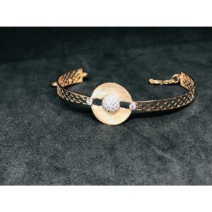 18k Ladies Exclusive Rose Gold Kada K-50033