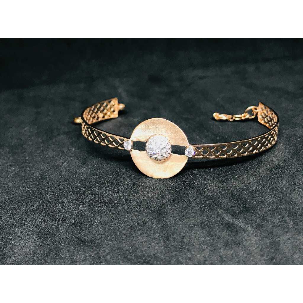 18k Ladies Exclusive Rose Gold Kada K-50033