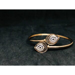 18k Ladies Fancy Rose Gold Kada K-50031
