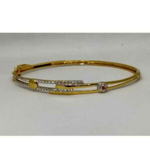 18k Ladies Fancy Kada K-48020