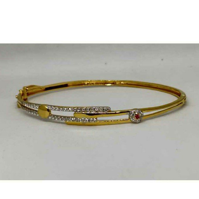 18k Ladies Fancy Kada K-48020