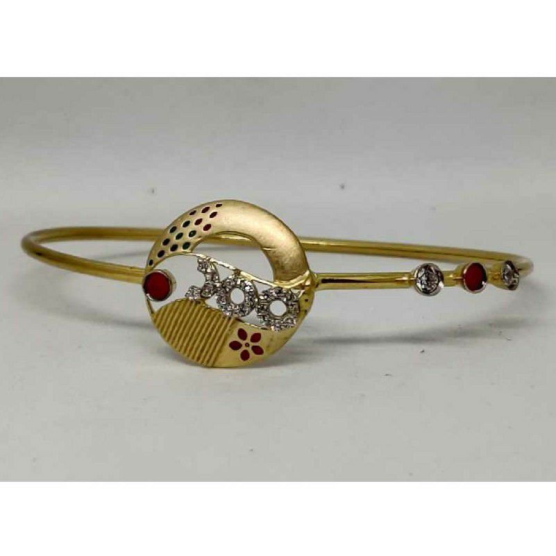 18k Ladies Light Weight Kada K-48019
