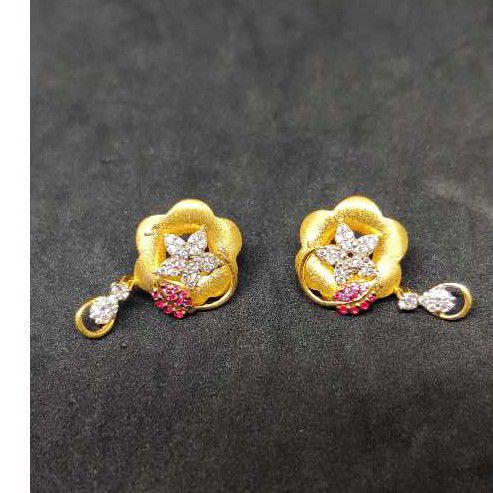 22k Ladies Fancy Gold Chain Set S-54143 - Image 2