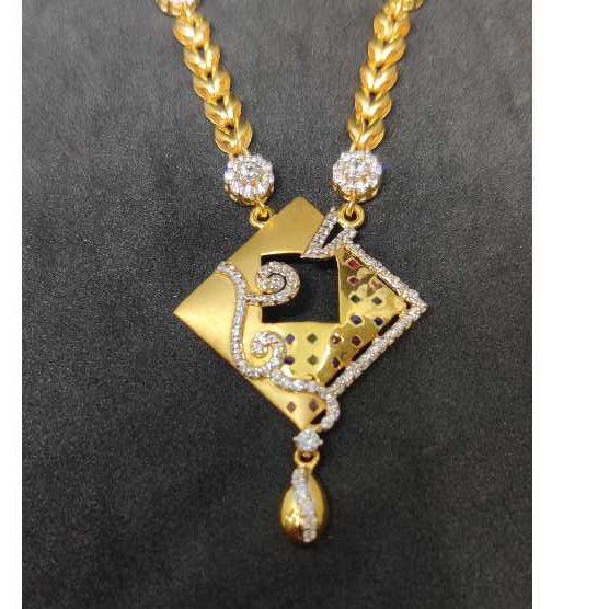22K Ladies Fancy Chain Set S-54135