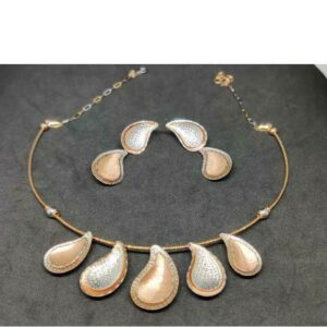 18Kt Exclusive Ladies Fancy Rose Gold Set - 57519