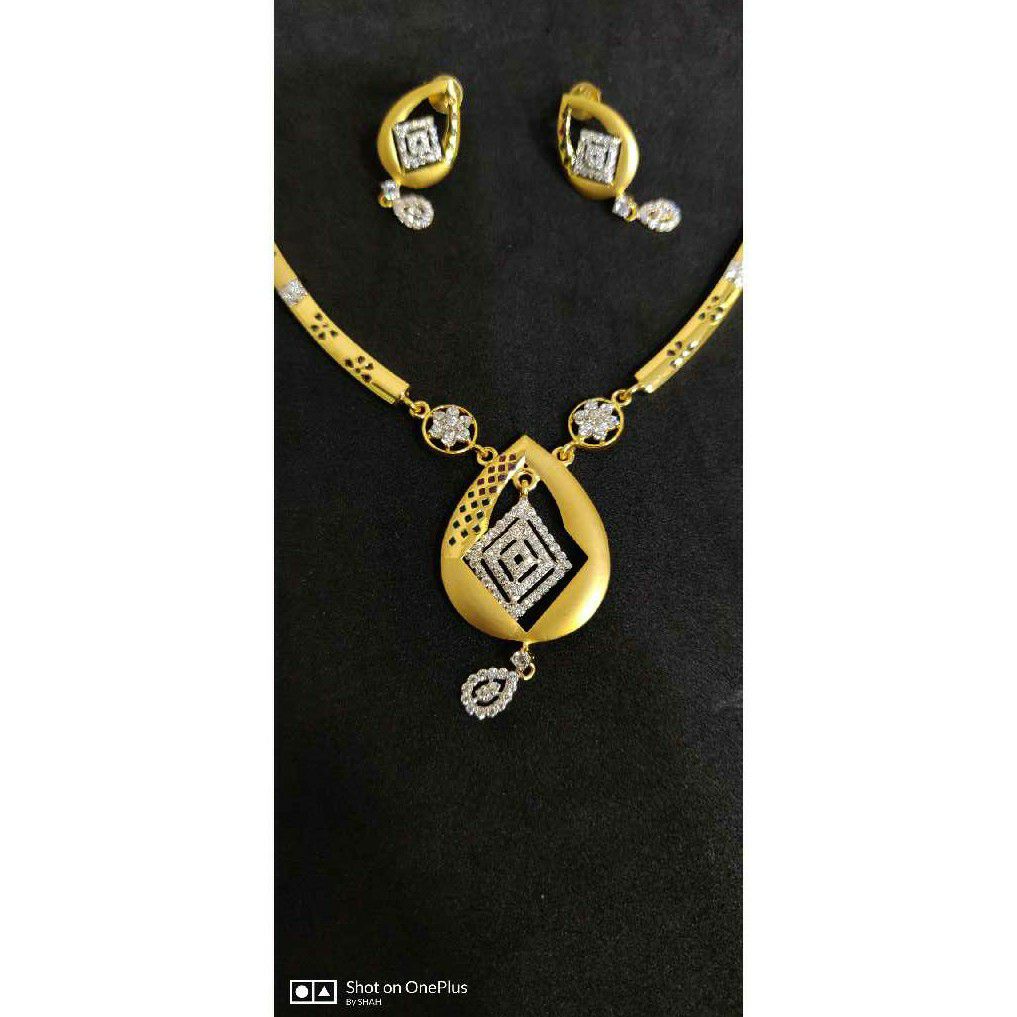 22Kt Exclusive Fancy Desginer Set - 56074
