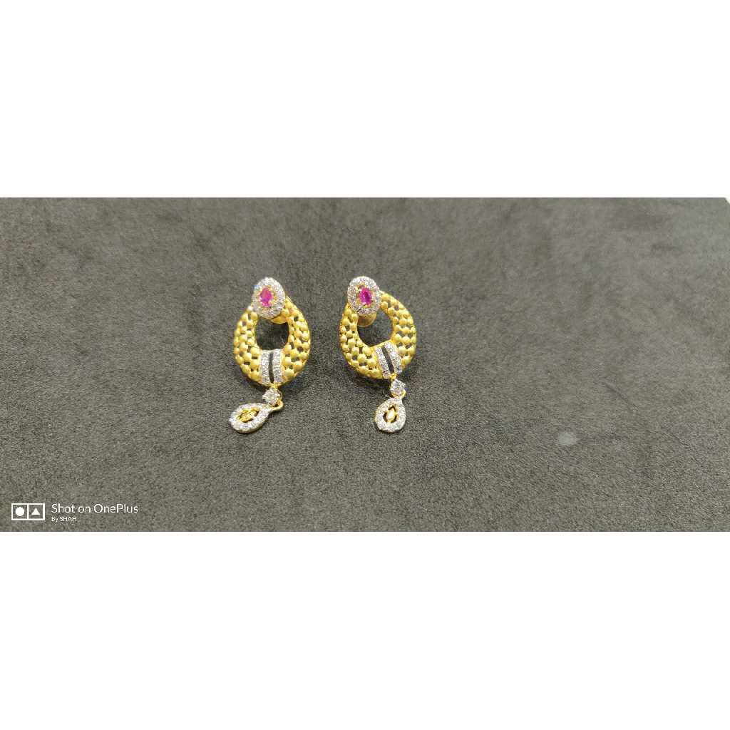 916 Exclusive Ladies Fancy Gold Set Hs- 56071 - Image 3