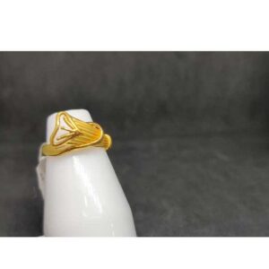 916 Ladies Plain Gold Ring