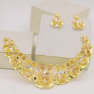 Light weight fancy tukey necklace set