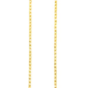 Modern Link Style Hand Made Gold Chain