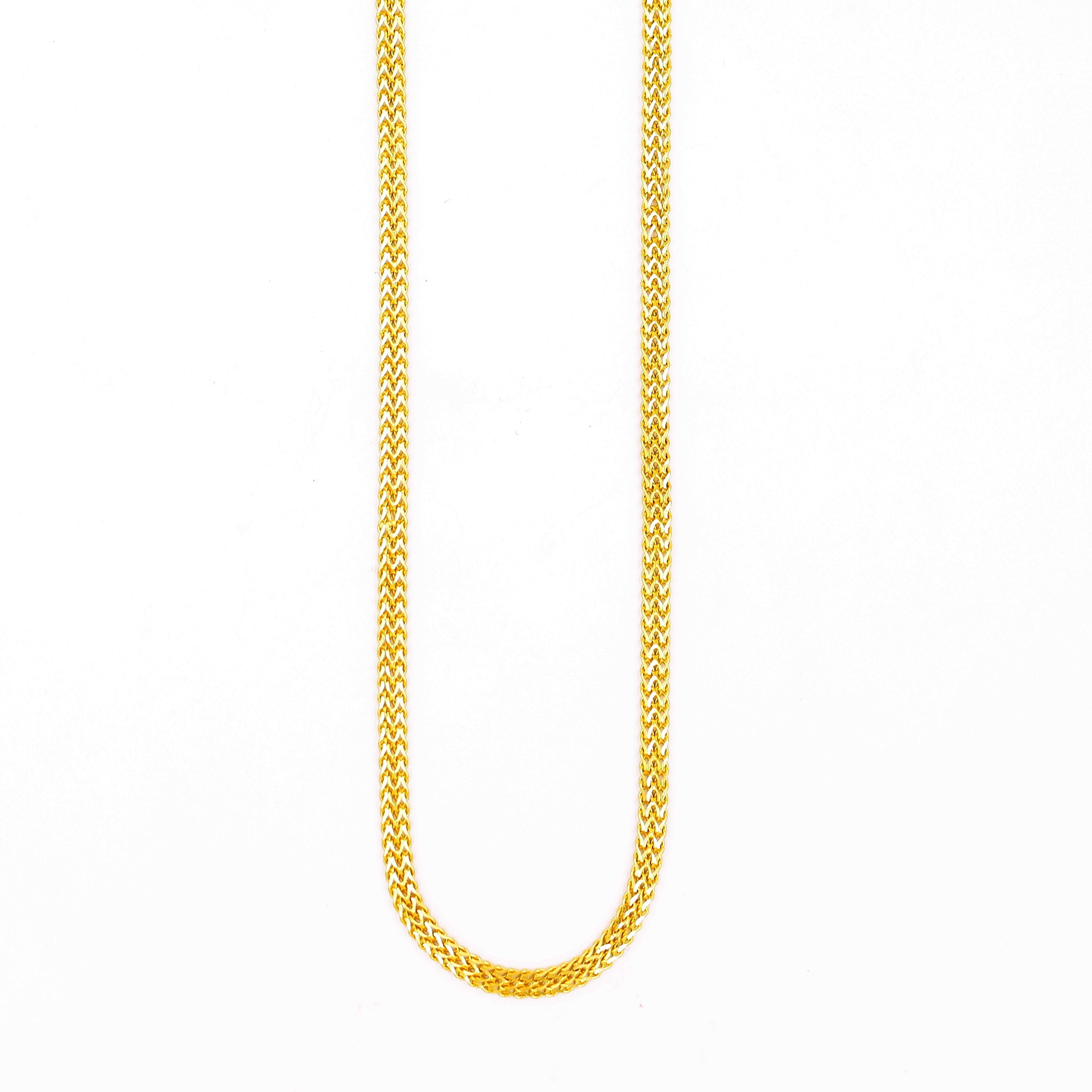 Elegant Glossy Gold Chain