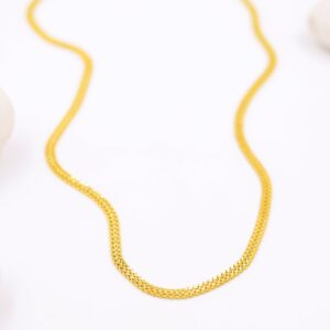 Elegant Glossy Gold Chain