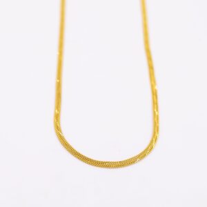 Sleek Gold S Chain For Men