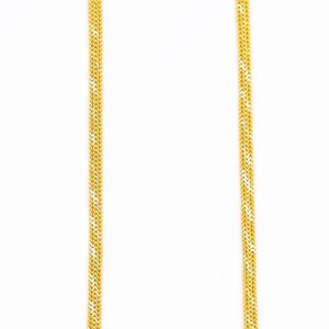 Sleek Gold S Chain For Men