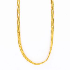 Sleek Gold S Chain For Men