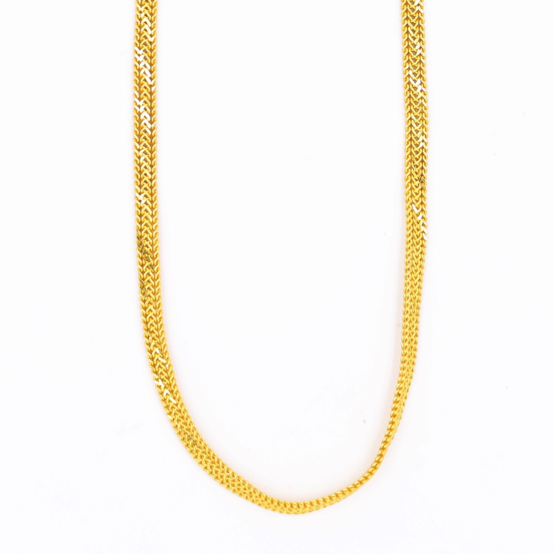 Sleek Gold S Chain For Men