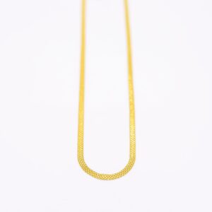 Elegant Criss Cross Gold Chain For Men