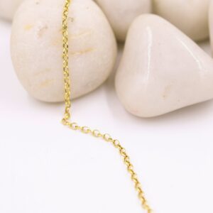 18KT Yellow Gold Imported Chain