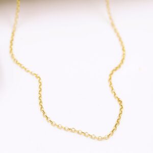 18KT Yellow Gold Imported Chain