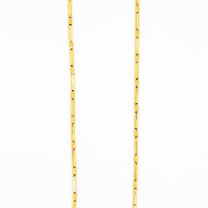 Slender Modern Yellow Gold Chain