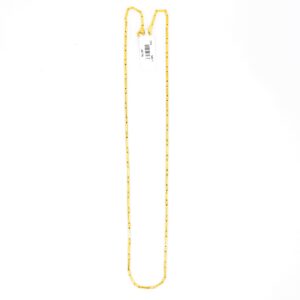 Slender Modern Yellow Gold Chain