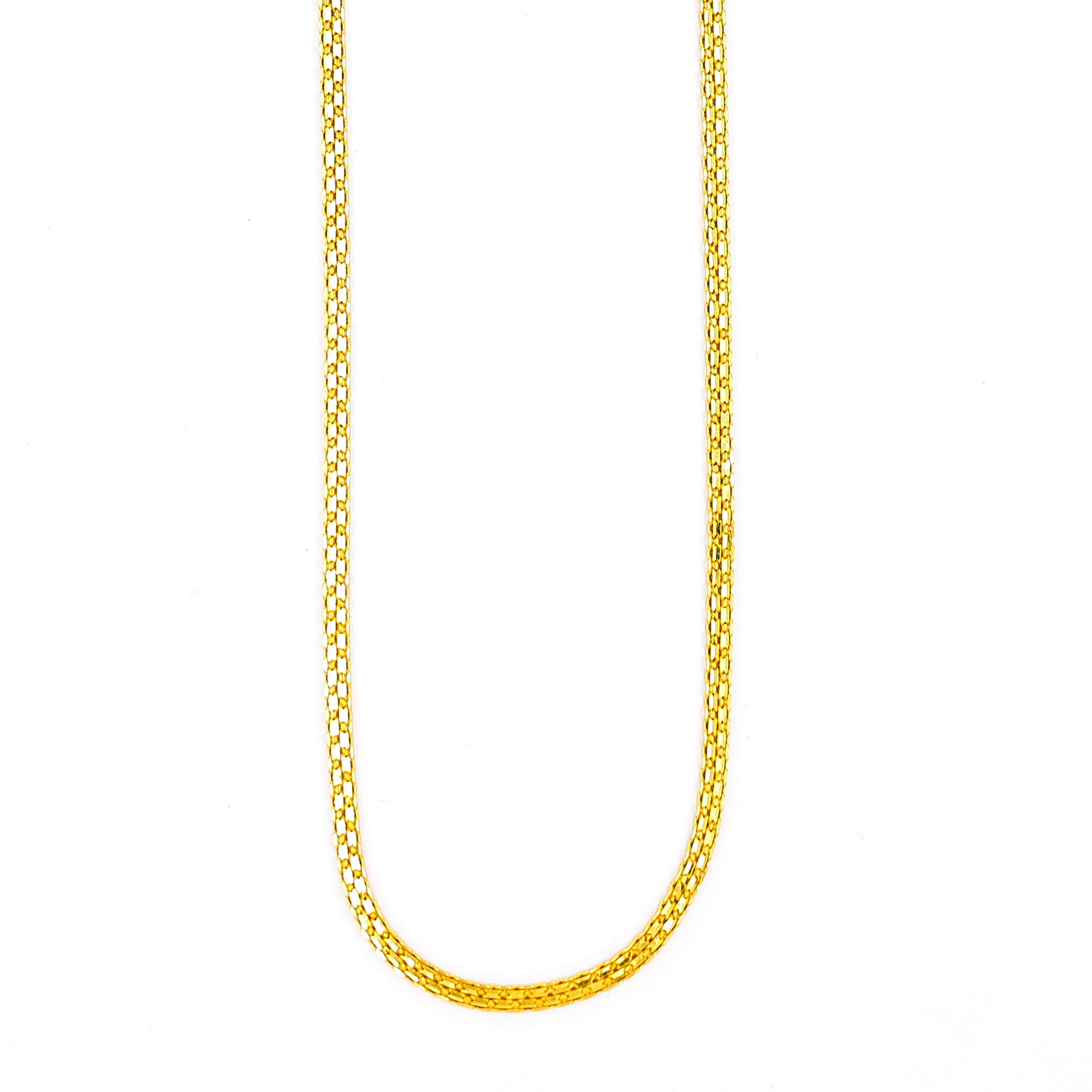 Gleaming Braided Style Chain
