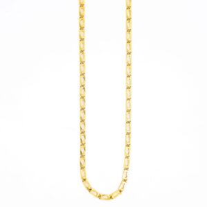 Artistic Modern Yellow Gold Chain For Men
