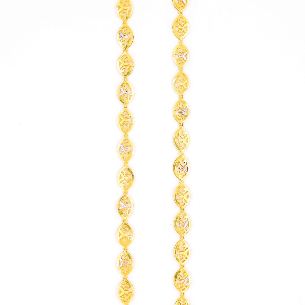 Impressive fancy hand made gold chain
