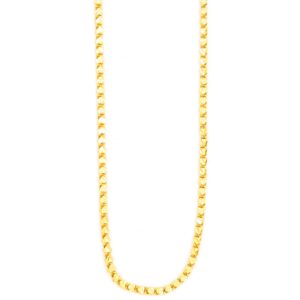 Brilliant gold link chain