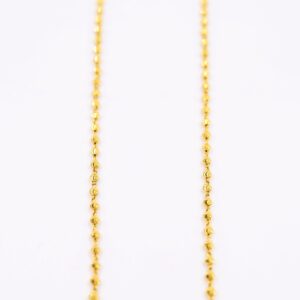 22Kt Yellow Gold Ball Chain