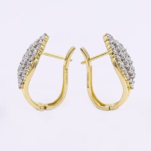 Dazzling Eternity Diamond Bali (hoop) Earrings