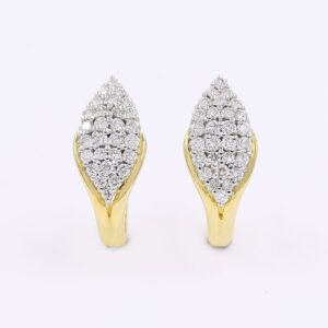 Dazzling Eternity Diamond Bali (hoop) Earrings