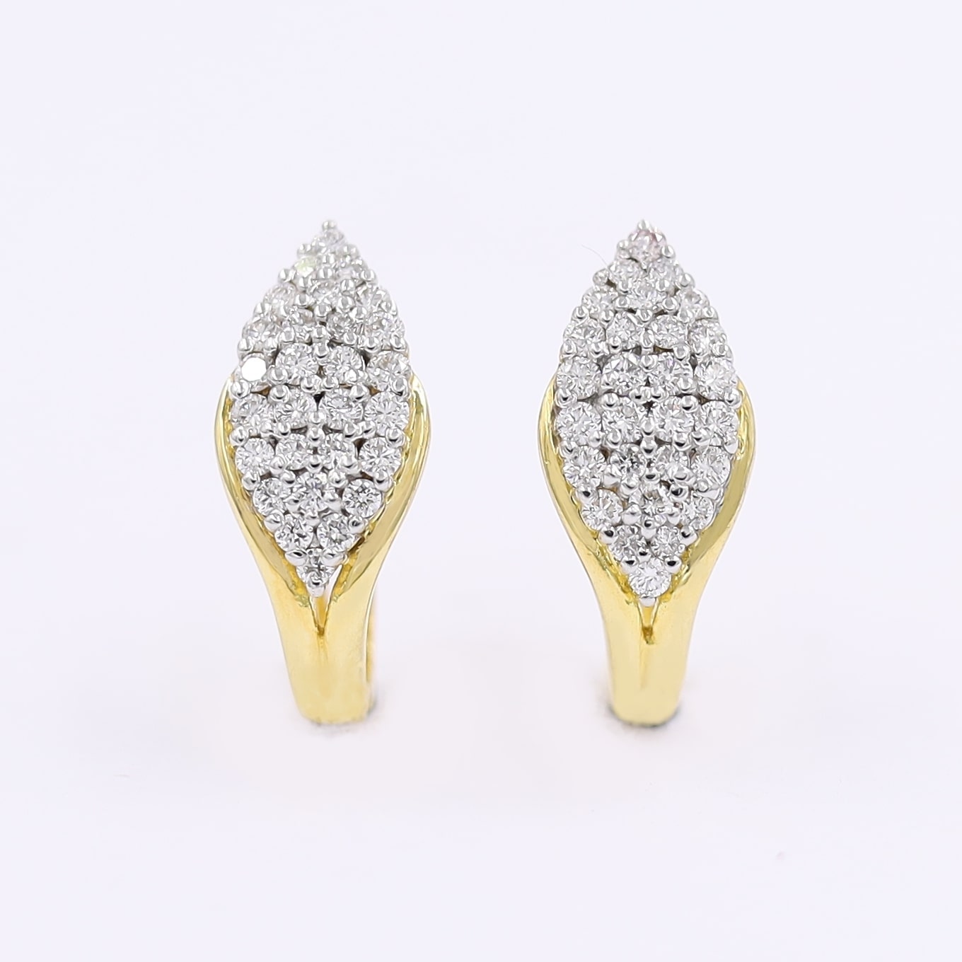 Dazzling Eternity Diamond Bali (hoop) Earrings