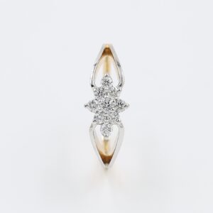 14Kt Beautifully Crafted Rose Gold Natural Daimond Ring