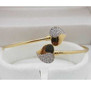 916 Gold Heart Shape Bracelet SJ-LL750/4