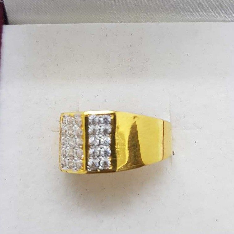 22KT Gold Gents ring SJ-GR/6 - Image 2
